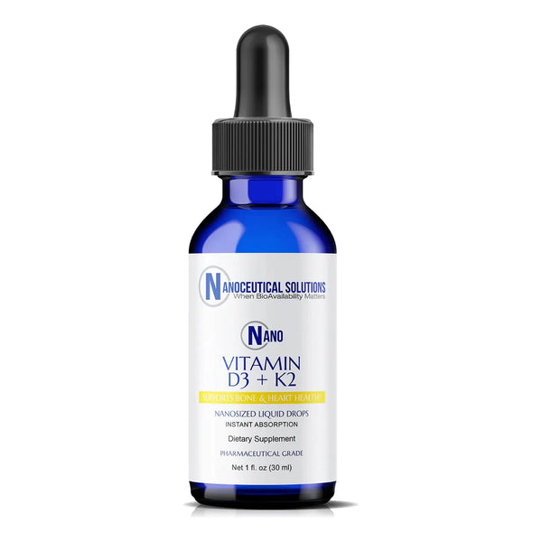 Vitamina D3 K2 Líquida Nanosizada 5000 UI Absorción Rápida Salud Ósea E Inmune