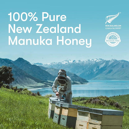 Miel De Manuka Cruda UMF 26 MGO 1282 Certificada 125g New Zealand Honey Co