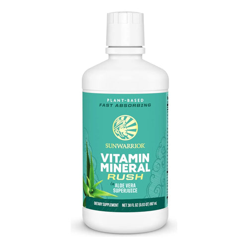 Multivitaminico Liquido Plantas Aloe Vera 30 Onzas Vegano Sin Gluten