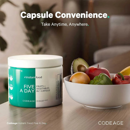 Capsulas De Frutas Y Verduras Integra 15 Variedades En Una Suplemento Nutricional