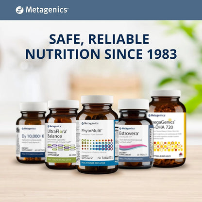 Metagenics UltraFlora BiomePro Probiótico Multicepa 105 Mil Millones UFC 30 Cápsulas Salud Digestiva E Inmune