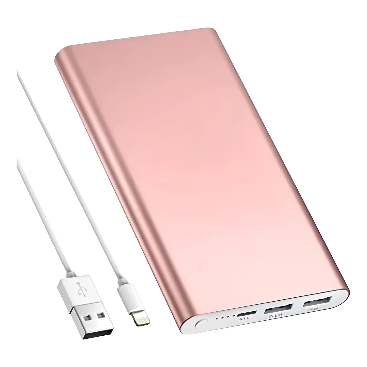 Cargador Portátil 12000mah Energycell Carga Rápida Rosa Rosa - Imagen 1