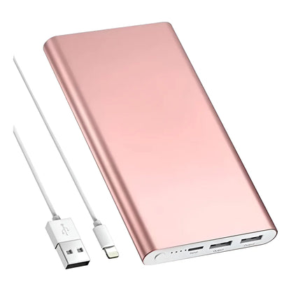 Cargador Portátil 12000mah Energycell Carga Rápida Rosa Rosa - Imagen 1