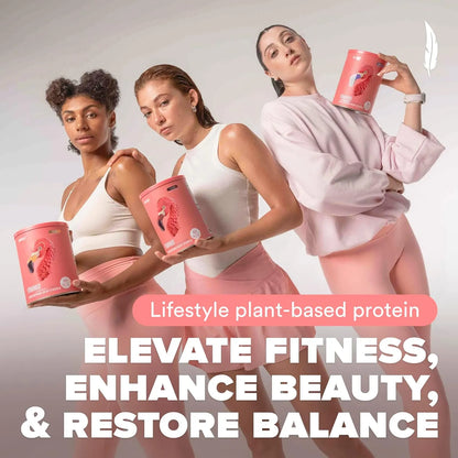 Proteína Vegana En Polvo Para Mujeres Con Inositol Y Colágeno Fitmingo