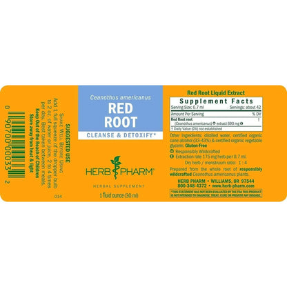 Extracto Liquido De Raiz Roja 30ml Limpieza Y Desintoxicacion Natural