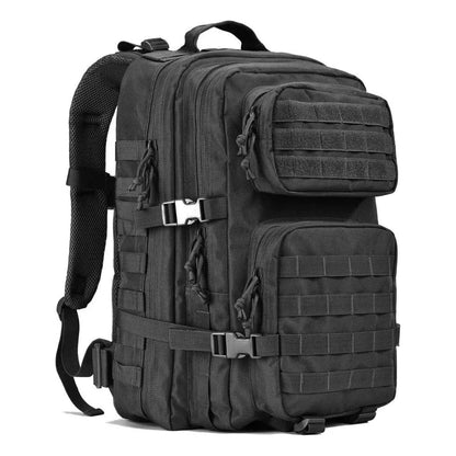 Maleta Militar Tactica Molle Negro 40L Resistente Al Agua Sistema MOLLE