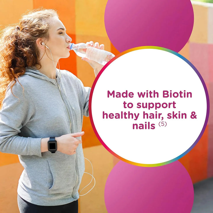 Centrum Multigummies Beauty Biotina Cabello Piel Uñas 100 Gomitas - Imagen 2