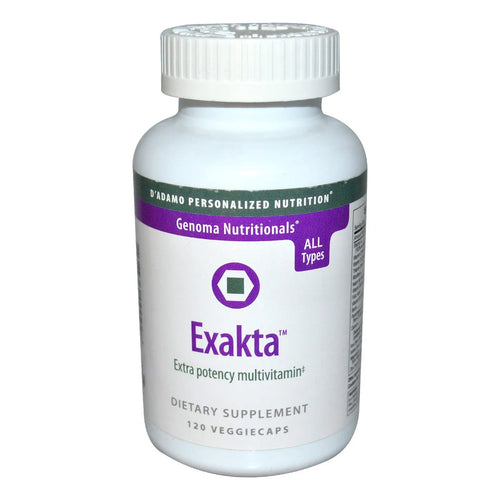 Exakta 120 Cápsulas Vegetarianas Nutrición Personalizada DAdamo