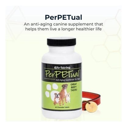 Suplemento Antienvejecimiento Huesos Articulaciones Perro Youngevity Perpetual 60 Tabletas