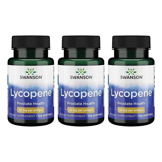 Licopeno 10 Mg 120 Cápsulas Pack Ahorro 3 Unidades Antioxidante Salud Cardiovascular