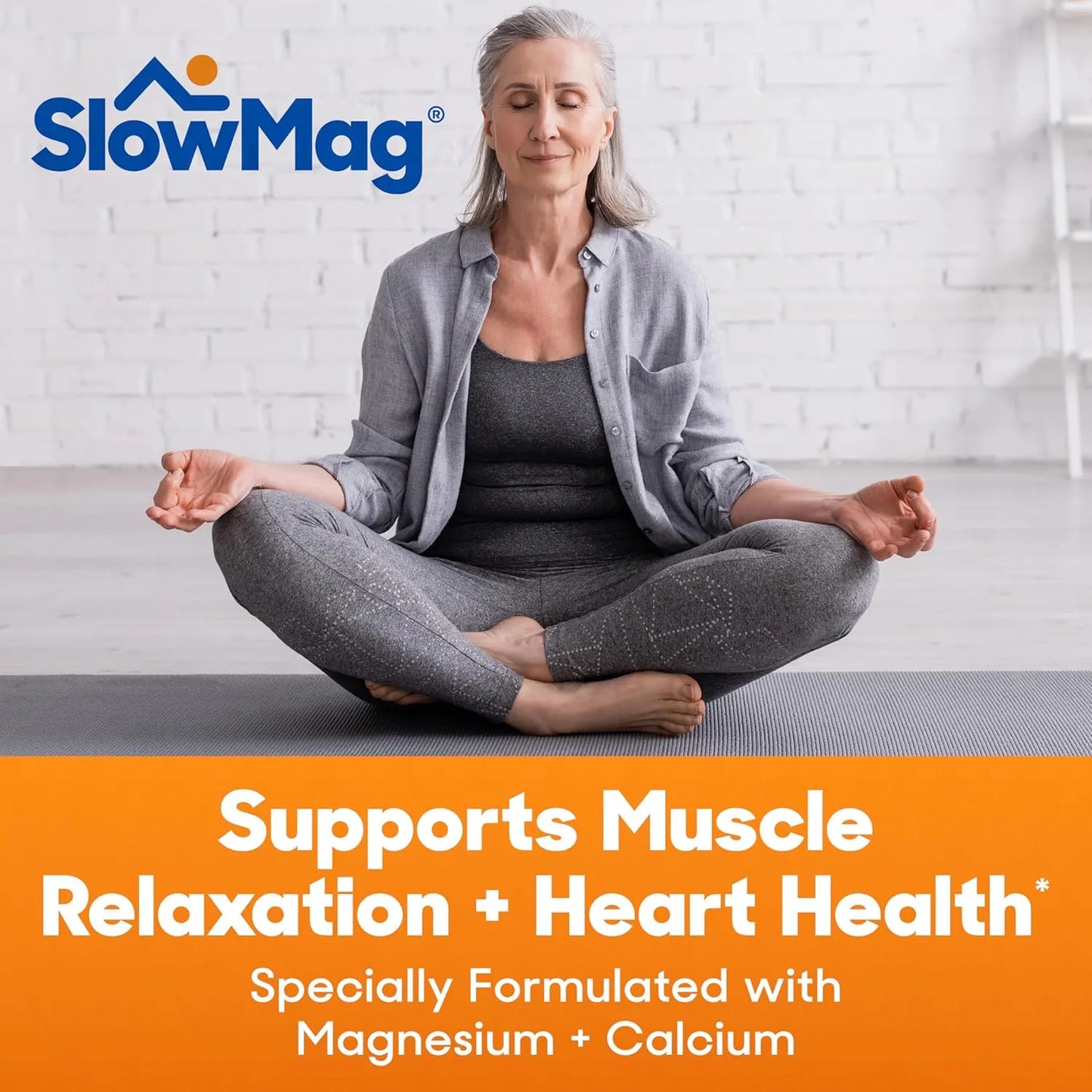 SlowMag Magnesio En Polvo Sabor Frambuesa Limon 4 Onzas Relajacion Muscular Y Corazon