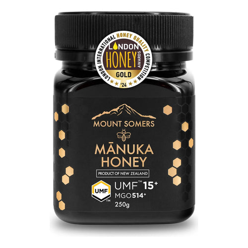 Miel De Manuka Premium MGO 514 UMF 15 100 Pura Nueva Zelanda Superalimento Natural