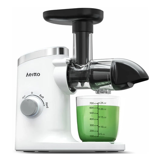 Extractor De Jugo Prensa En Frio Masticacion Lenta Aeitto Extraccion Maxima De Nutrientes
