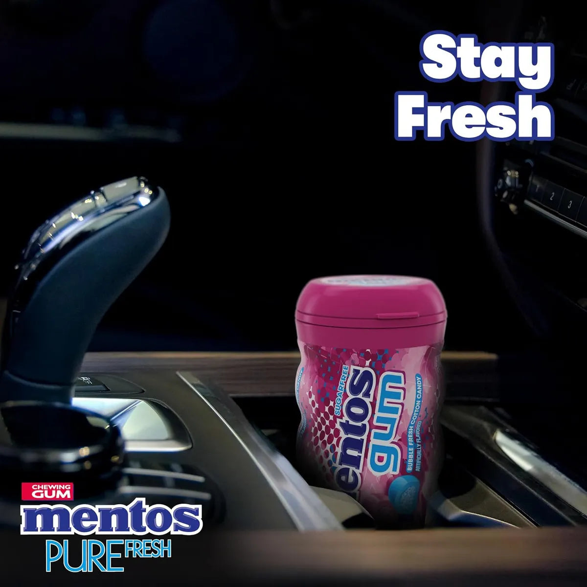 Mentos Pure Fresh Goma Mascar Sin Azucar Sabor Burbujas 300g Frescura Duradera Y Sabor Intenso