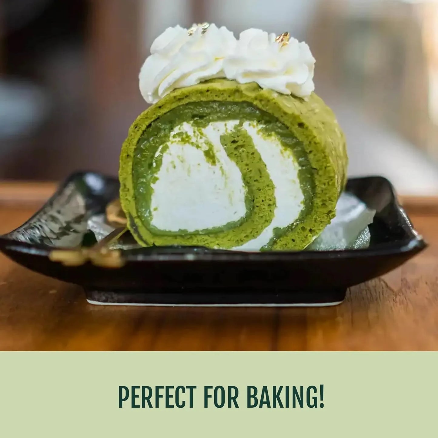 Té Verde Matcha Japonés 100% Polvo Culinario 340g Energía Natural Y Versatilidad