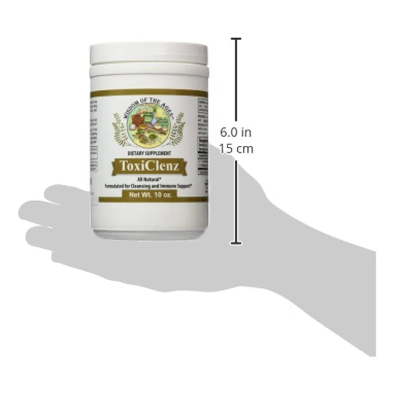 ToxiClenz Limpiador Natural Detoxificador 284ml Piel Cabello Uñas Saludables