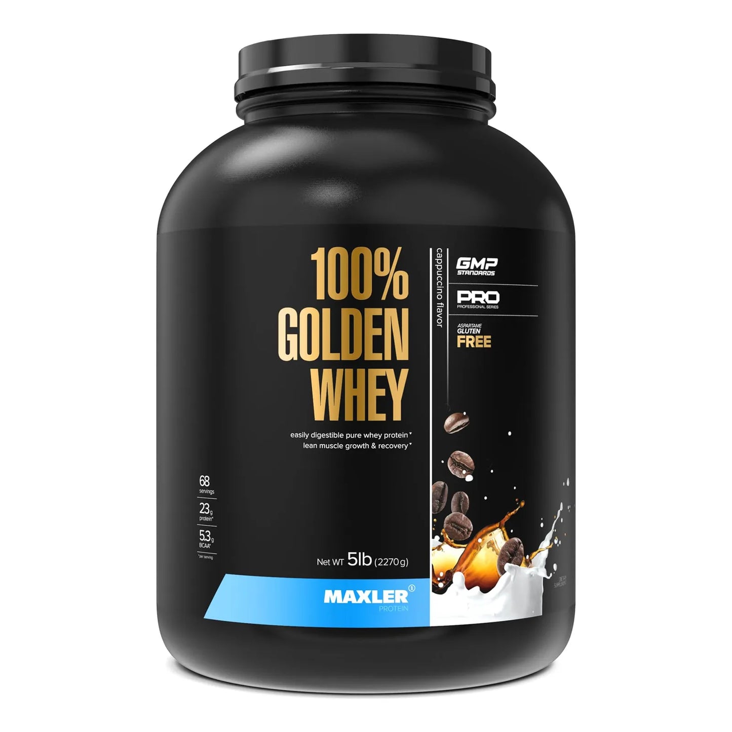 Proteína De Suero De Leche Dorada Polvo Alta Calidad 25 Gram Recuperación Muscular