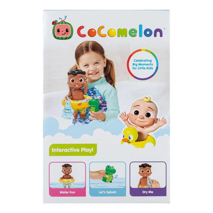 Cocomelon Muñeca Splish Splash Cody Con Dino Bath Juguete Divertido Para Niños