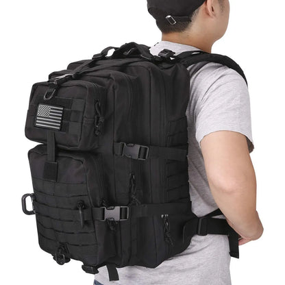 Mochila Táctica Militar Campamento 3 Días Resistente Impermeable