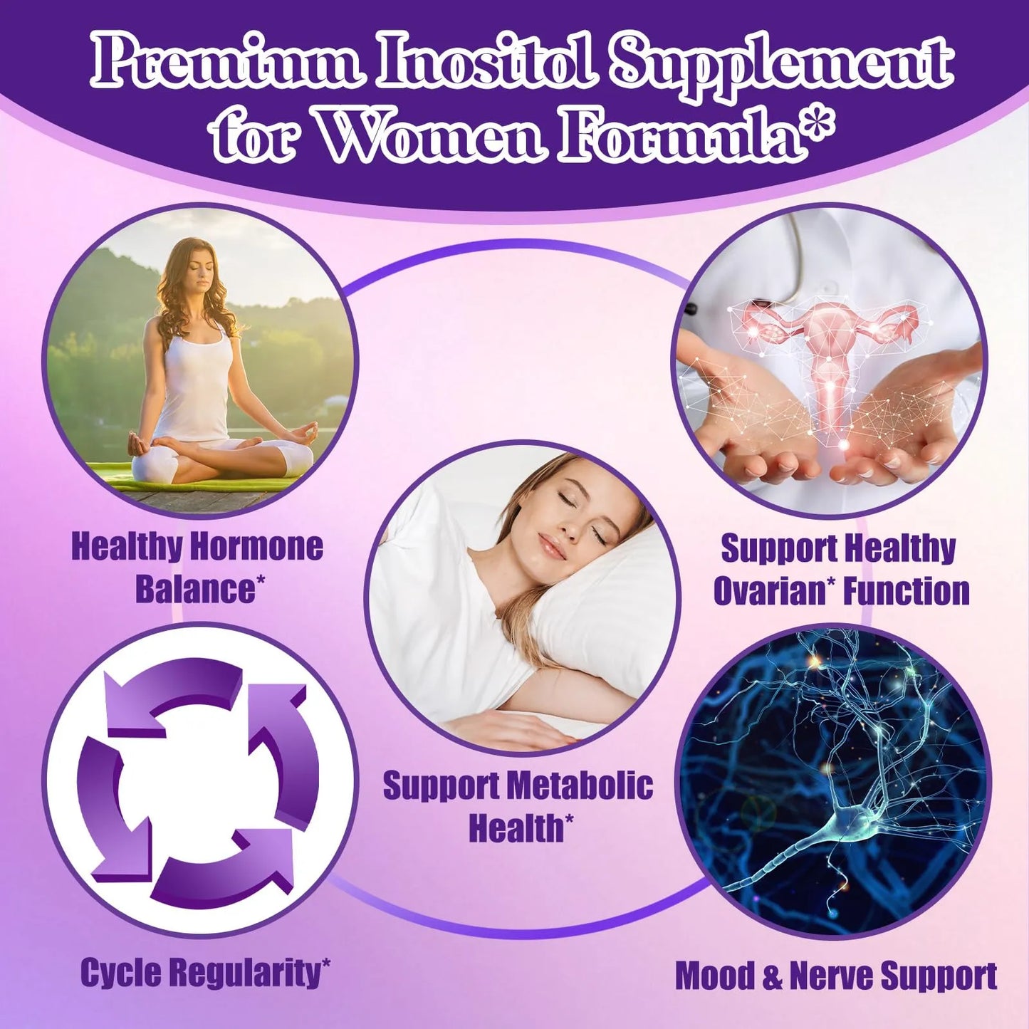 Suplemento Fertilidad Mio Inositol D Chiro 40 1 Equilibrio Hormonal Y Ovárico