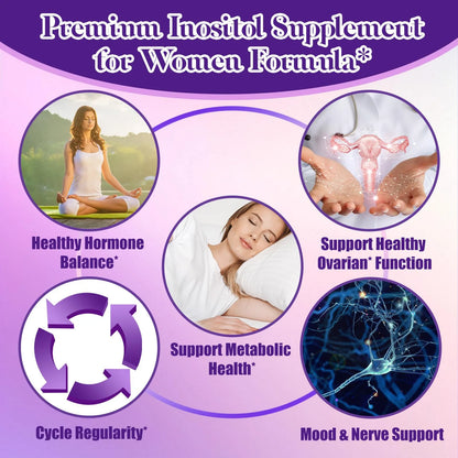 Suplemento Fertilidad Mio Inositol D Chiro 40 1 Equilibrio Hormonal Y Ovárico