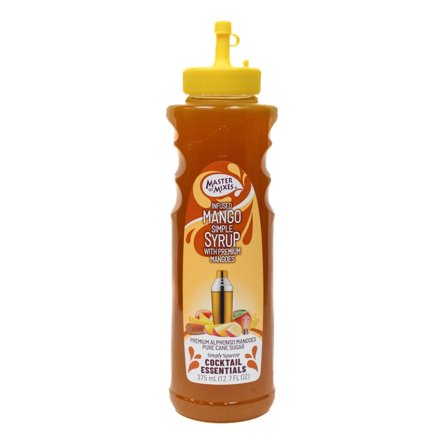 Jarabe De Mango Infundido Cocktail Essentials Botella 375ml Sabores Naturales