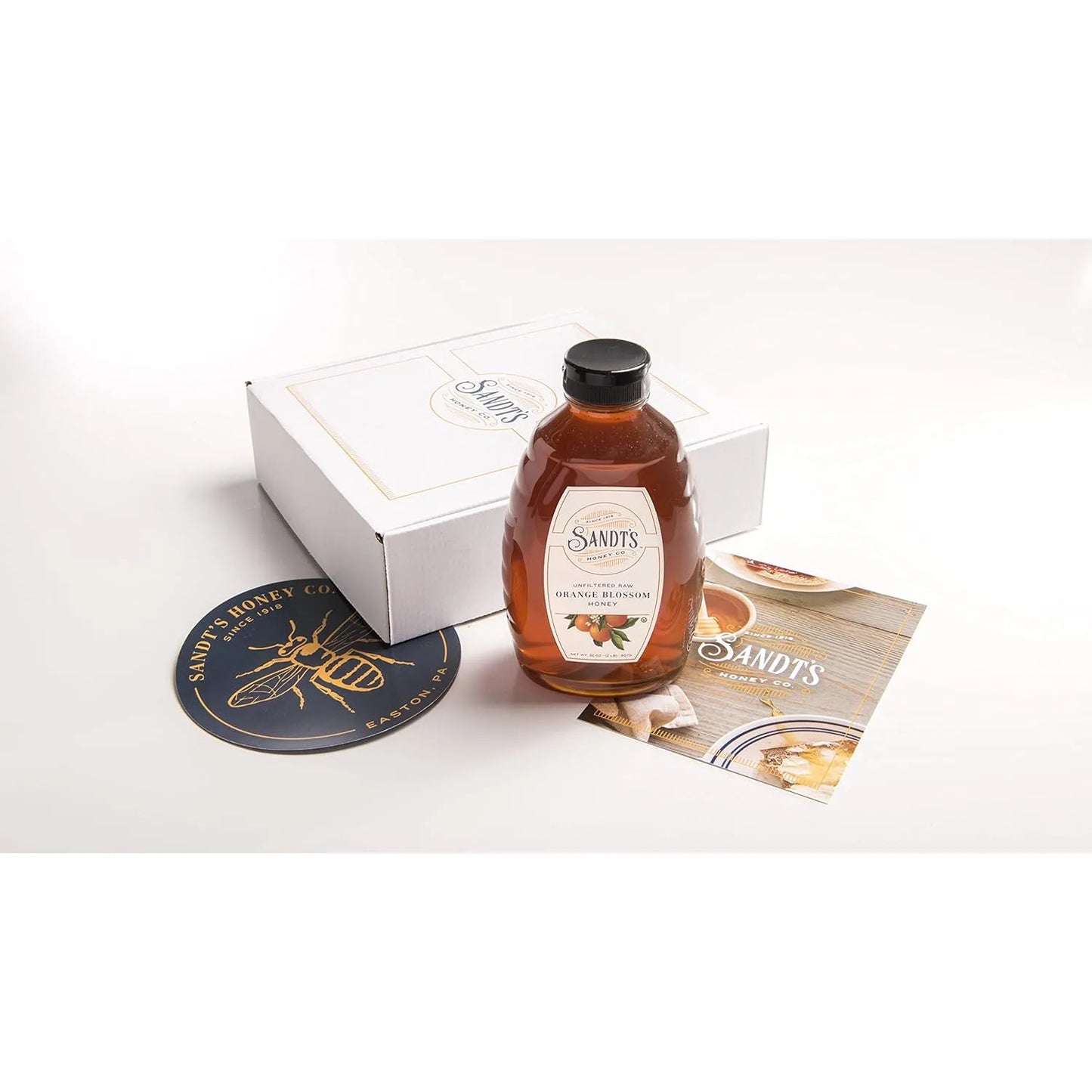 Miel Cruda Pura Sin Filtrar 907g Natural De Alfalfa Importada