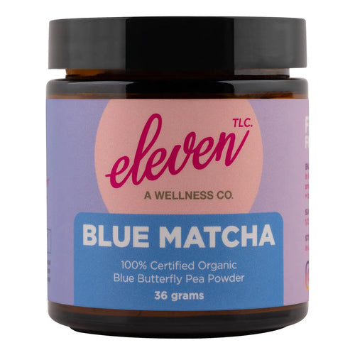 Polvo De Matcha Azul Orgánico Con Flor De Guisante Mariposa Antioxidante