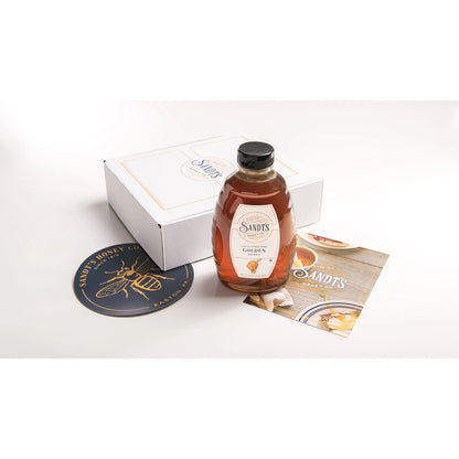 Miel Cruda Pura Sin Filtrar Sandts Honey 907 G Endulzante Natural