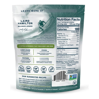 Instafuel Matcha Plus Creamer Polvo De Té Verde Matcha Latte Antioxidante Sin Lácteos Vegano