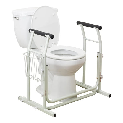 Rail De Seguridad Para Inodoro Drive Medical Soporte 300 Lbs Ajustable
