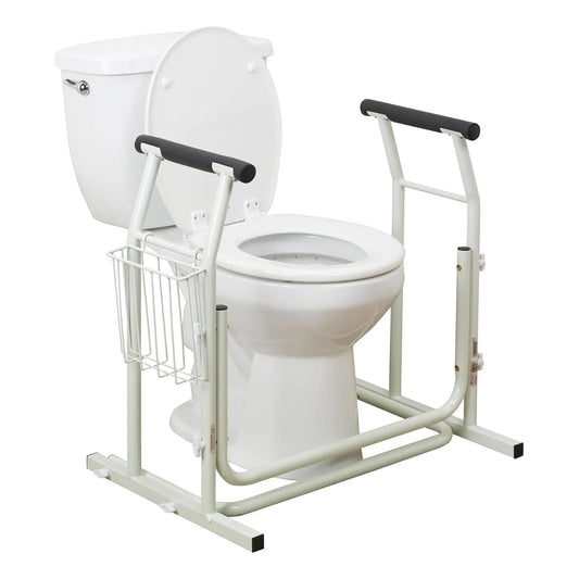 Rail De Seguridad Para Inodoro Drive Medical Soporte 300 Lbs Ajustable