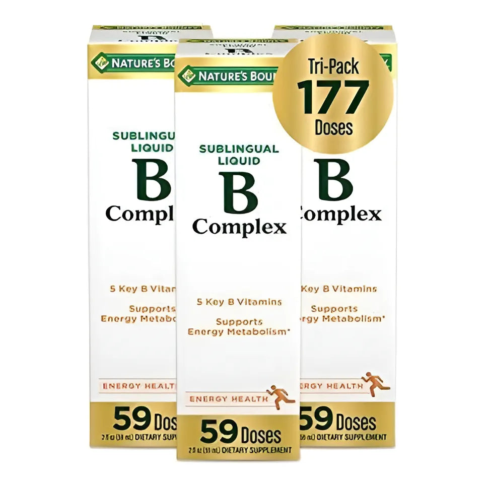 Vitamin B Complex Sublingual Antioxidante 59 Ml X 3 Und - Imagen 1