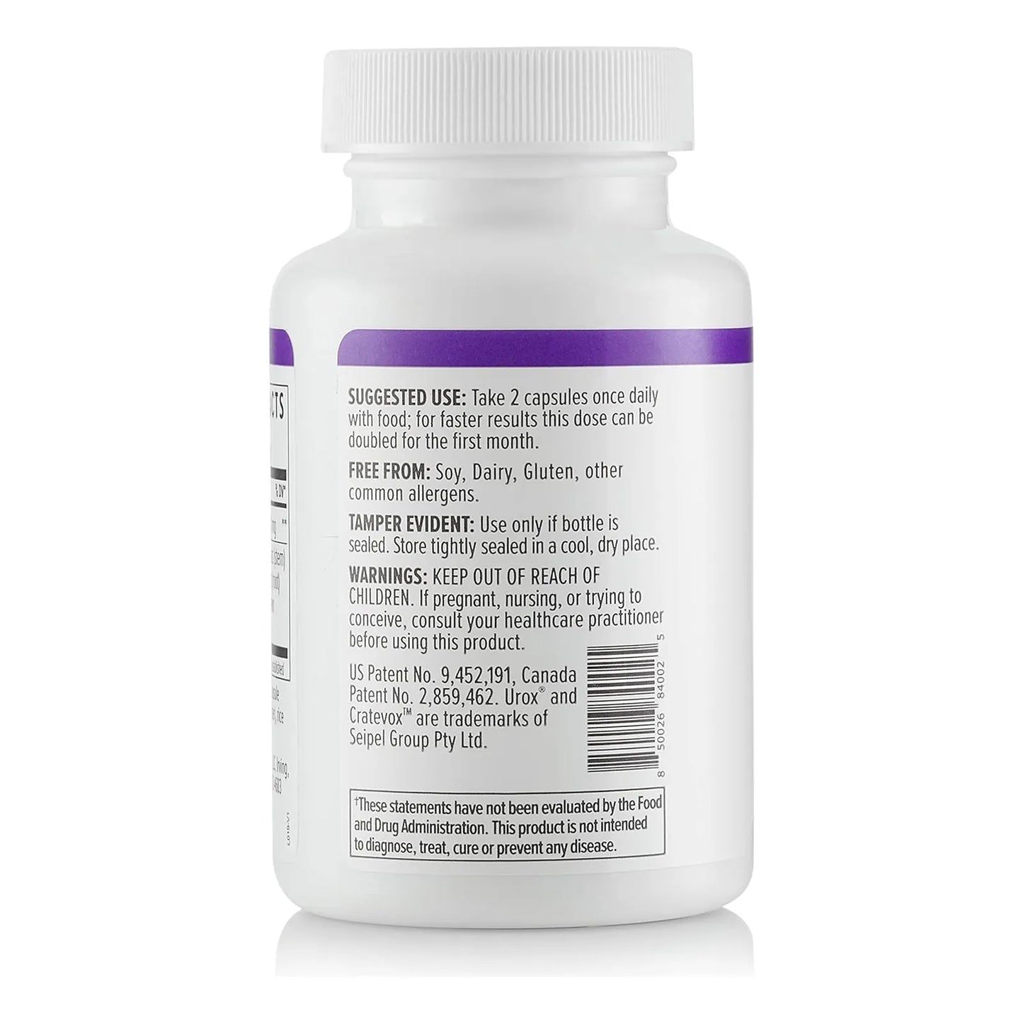 Urox Salud De Vejiga 60 Capsulas Natural Reduce Urgencia Y Fugas
