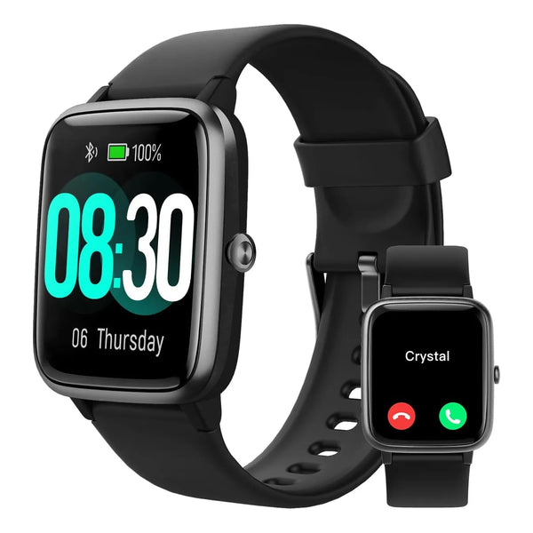 Reloj Inteligente GRV Monitorea Actividad Frecuencia Cardiaca Y Sueño Compatible Ios Y Android
