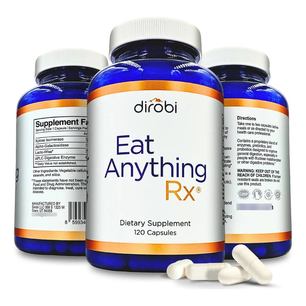 Enzimas Digestivas Dirobi Mejora Digestion Lactosa Grasa Proteinas