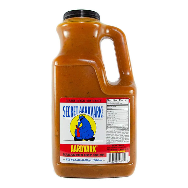 Salsa Picante Habanero Secret Aardvark 1.89L Baja En Azúcar Sin OMG