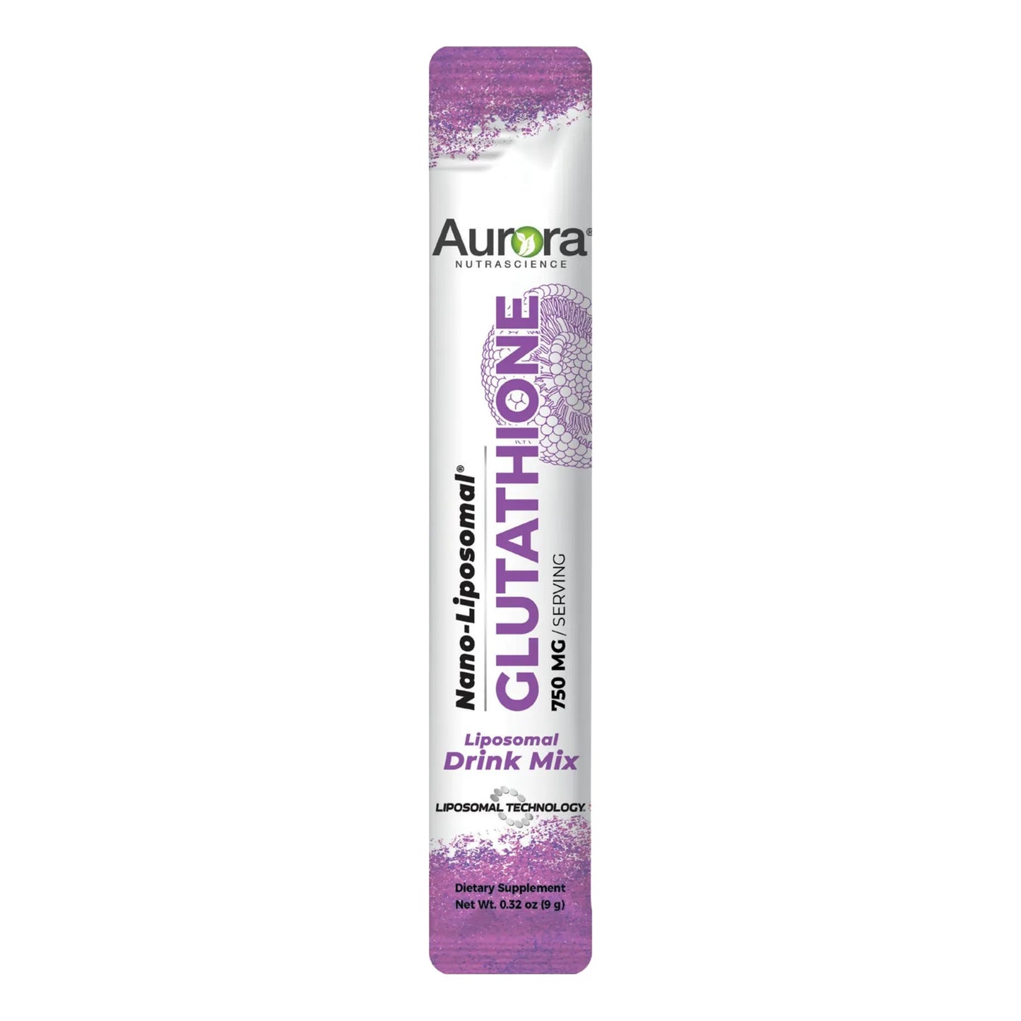 Mezcla De Bebida De Glutatión En Polvo Nano Liposomal 750 Mg Aurora Nutrascience Apoyo Inmunológico