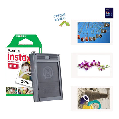 Fujifilm Instax Mini 11 Cámara Instantánea Morado Con Funda Y 50 Fotos