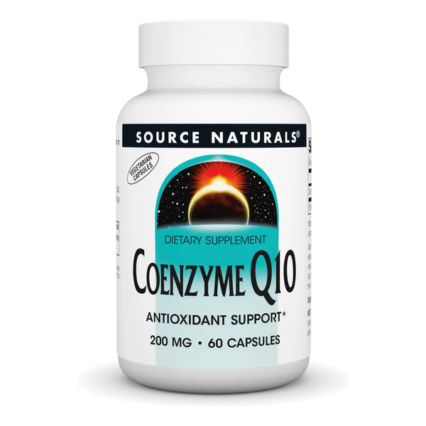 Coenzima Q10 Antioxidante 200 Mg Soporte Corazón Cerebro Inmunidad 60 Cápsulas Vegetarianas