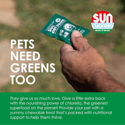 Delicias Verdes Superalimento Para Perros Y Gatos Clorofila Energía Y Salud
