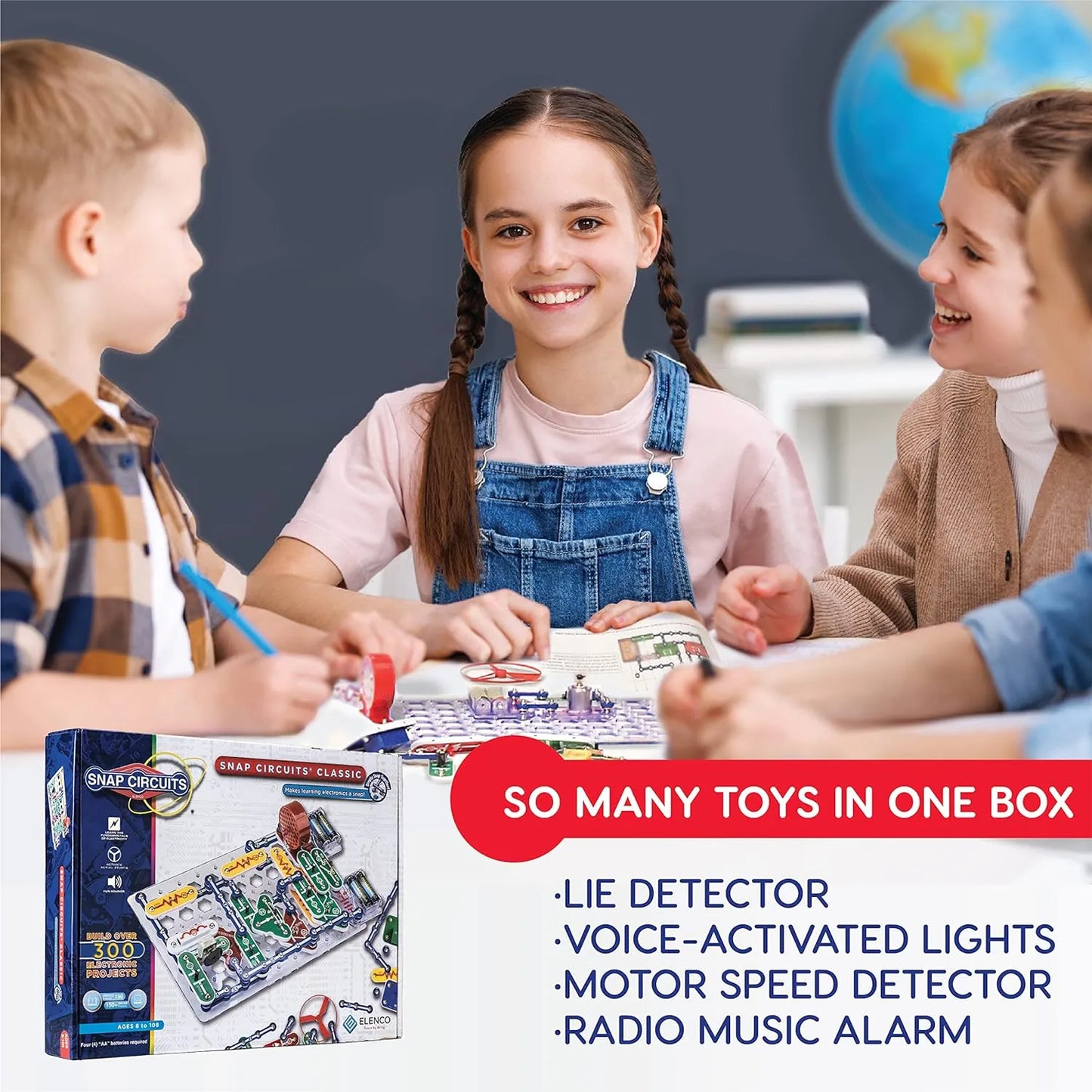 Kit Componentes Electronicos Sc 300 Proyectos Educativos Seguros Divertidos