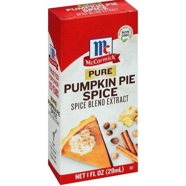 Extracto De Calabaza McCormick 29 Ml Sabor Natural Intenso Y Versatil