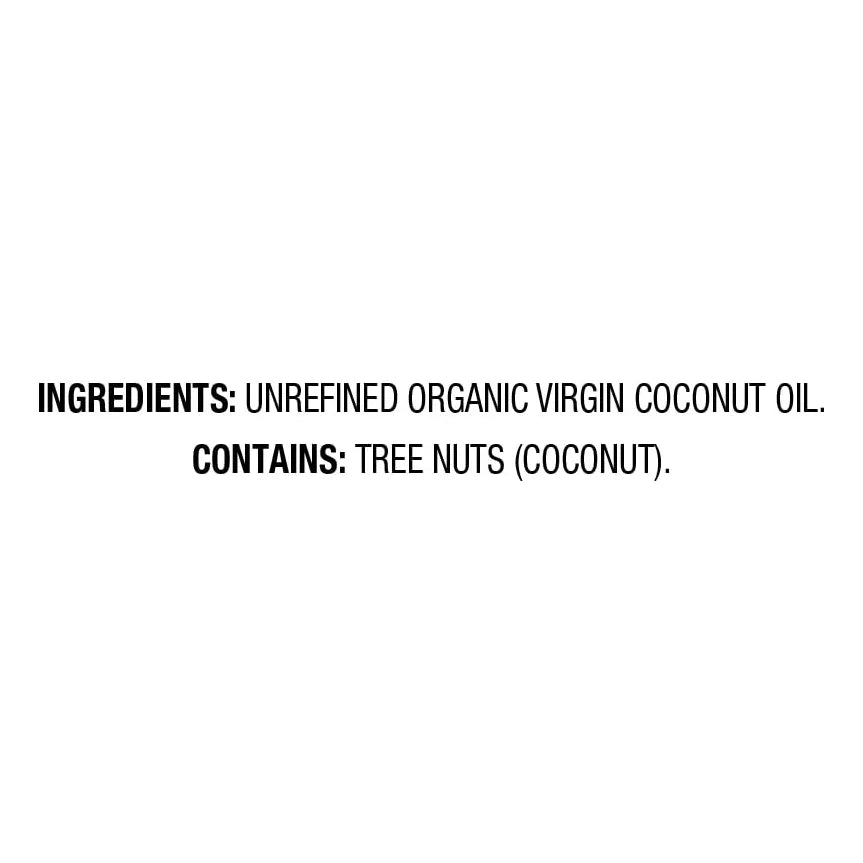 Aceite De Coco Virgen Orgánico Happy Belly 443 Ml Puro Y Multiusos