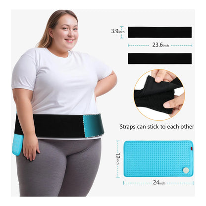 Almohadilla Termica Electrica Portatil Grande Alivia Dolor Espalda Y Musculos