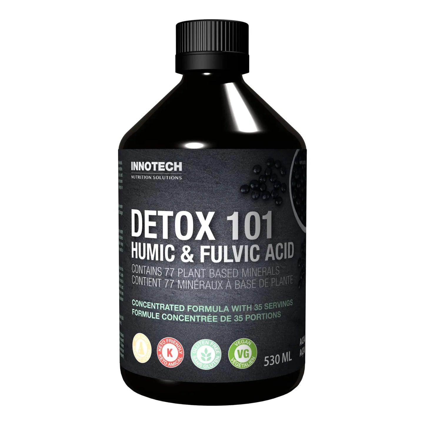 Innotech Nutrition Desintoxicacion 101 Acido Fulvico Te Verde Acai 16.9 Fl Oz