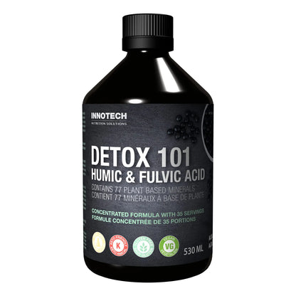 Innotech Nutrition Desintoxicacion 101 Acido Fulvico Te Verde Acai 16.9 Fl Oz