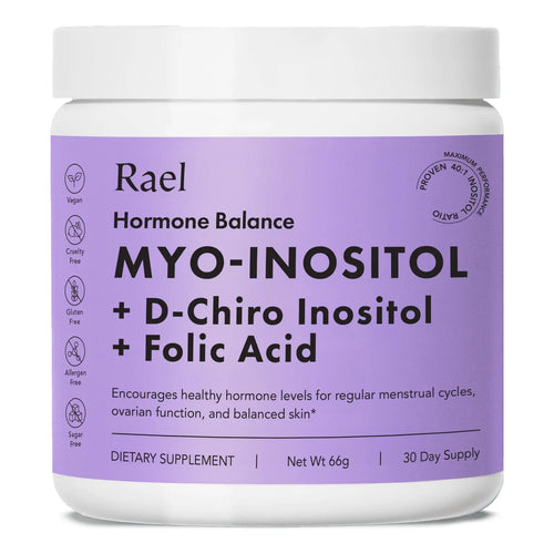 Polvo De Inositol Balance Hormonal Apoyo Función Ovárica Vegano 30 Porciones