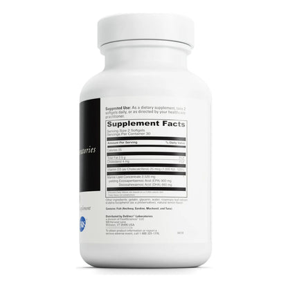 Omega 3 HP-D Con Vitamina D3 60 Cápsulas Blandas Suplemento Cardiovascular E Inmunológico