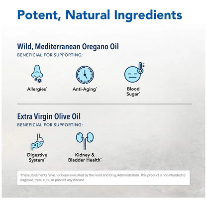 Aceite De Orégano Silvestre Orgánico P73 Paquete De 2 Frasco Apoyo Inmunológico Salud Óptima